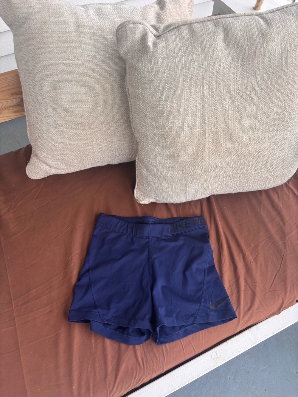 Nike Navy Blue Women's Athletic Shorts